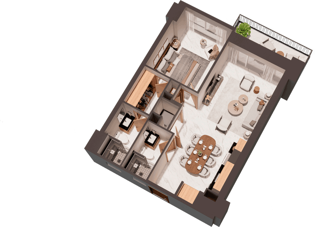 3D view