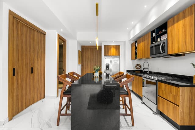The kitchen